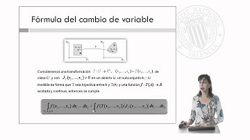 Cambio de variable en integrales múltiples. Coordenadas polares |  | UPV
