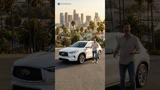 2020 Lunar White INFINITI QX50 with 91,049 Miles in Pacoima, CA