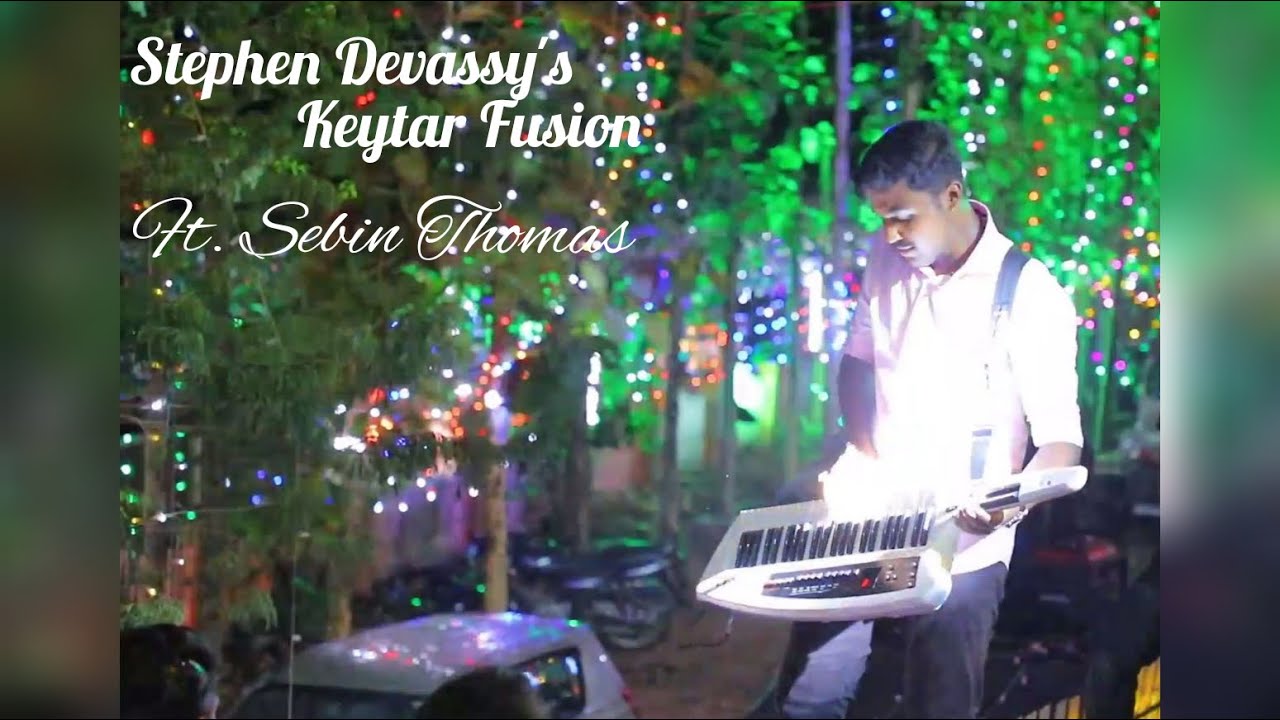 Stephen Devassy's Keytar Fusion | ft. Sebin Thomas | Light&Sound Show ...