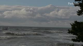 Сильный шторм в Сочи | Пляж Ривьера