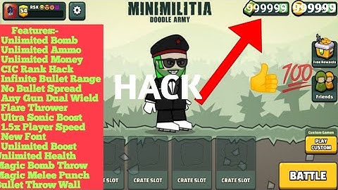 Mini Militia v5.1.0 Immortal Mod