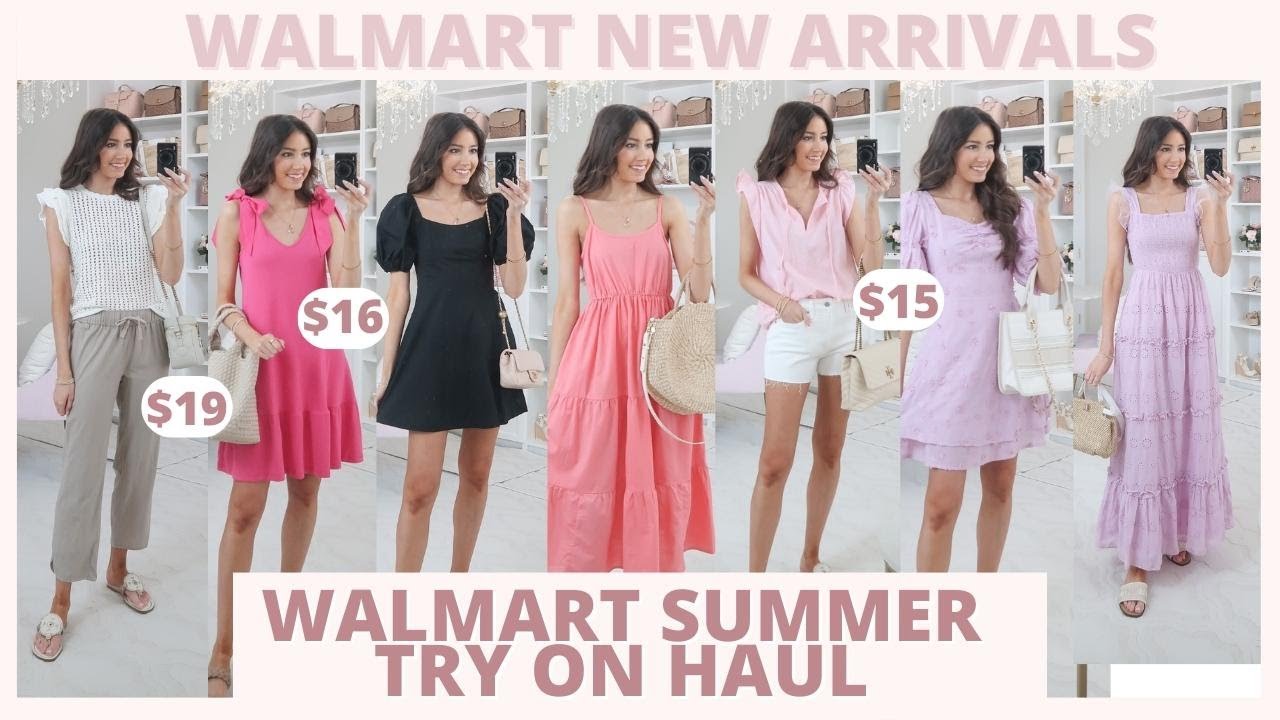 Summer Walmart Try On - Straight A Style