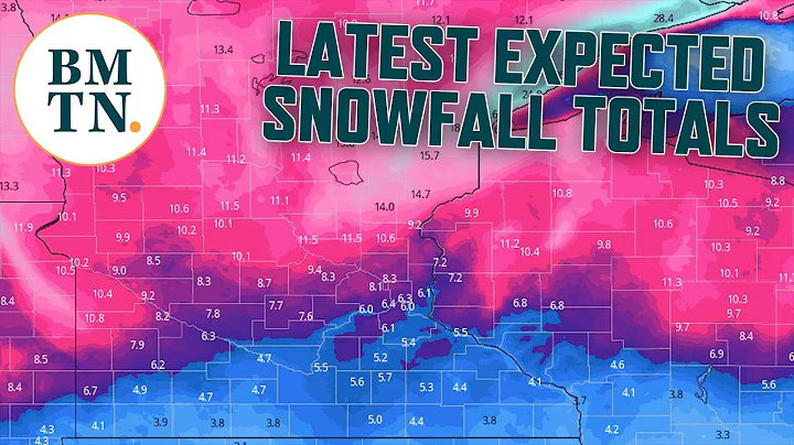 Snowstorm update: Latest possible snow totals in MN
