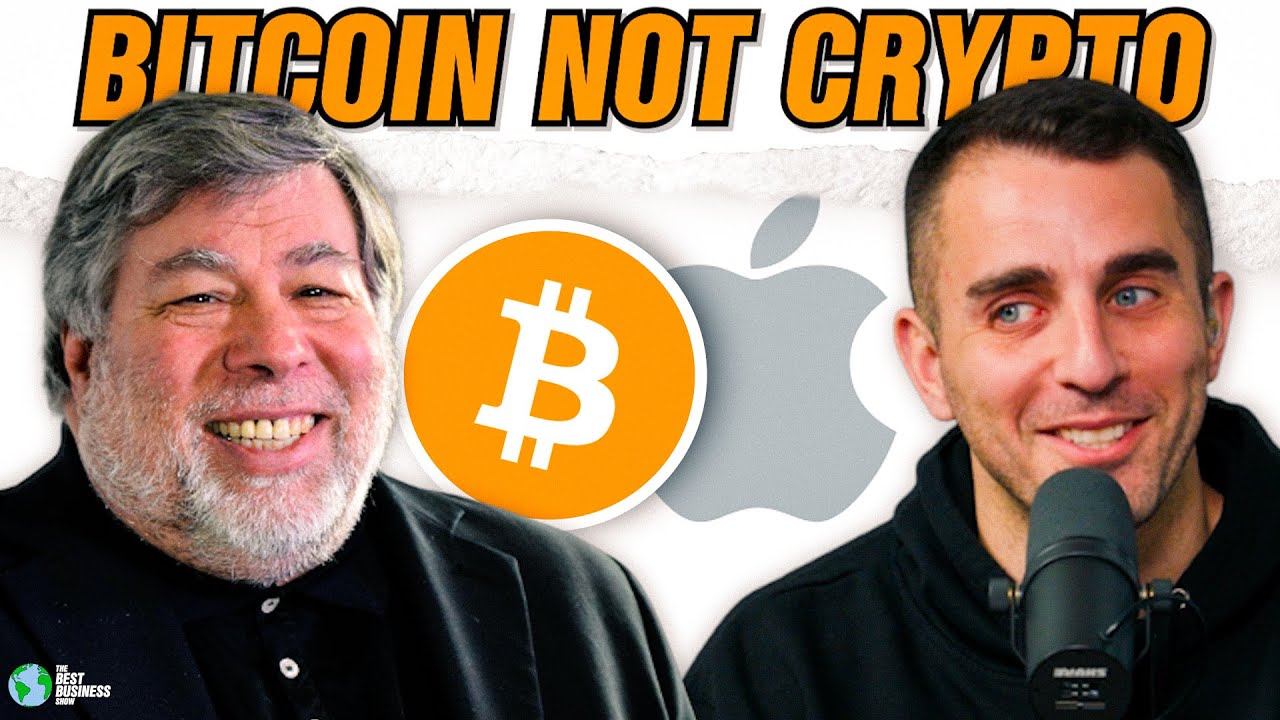 Apple Founder: Bitcoin is the only real cryptocurrency - YouTube