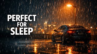 Rain Sounds Inside a Parked Car | Calm City Night Ambience screenshot 2