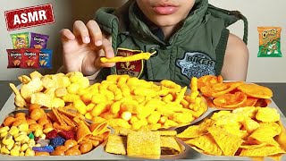 اصوات الاكل الحقيقية - تحدي شيبس التشتوس الكرنشي  - Cheetos Flamin' Hot Crunchy Challenge