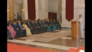 Probationers of 67th (2015) Batch of the Indian Revenue Service calls on President Kovind