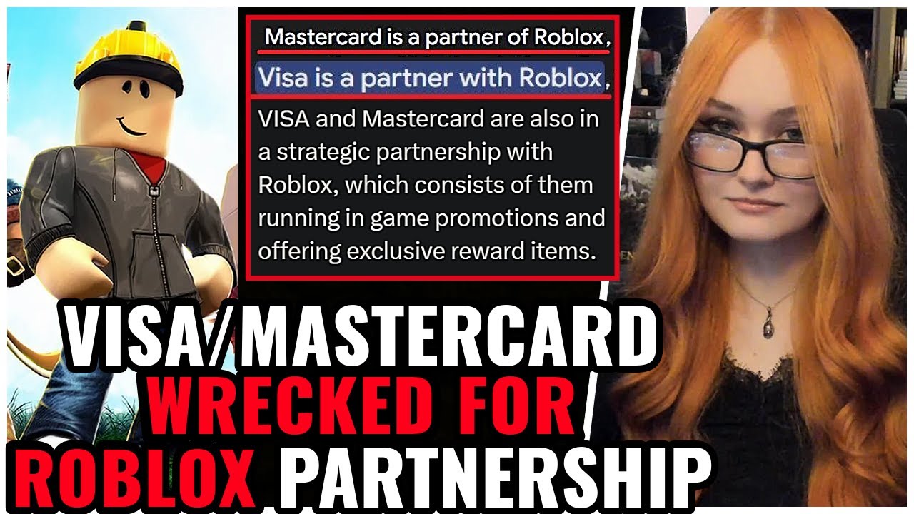 Visa/Mastercard Are OFFICIAL ROBLOX Partners But Censors Adult NSFW Games!? They're HYPOCRITES