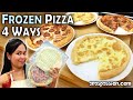 Homemade FROZEN PIZZA 4 Ways | Perfect Pang Business | How to Make Frozen Pizza