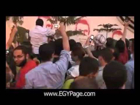 6 6 2011 مظاهرات أمام الداخلية في ذكري خالد سعيد الأولى 