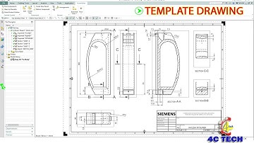 Tạo Teamplate Drawing NX10 [4CTECH VN]