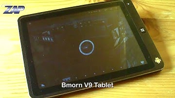 Bmorn V9 Android 2.3 Tablet from Merimobiles.com - Rockchip RK2918 8" capacitive ColonelZap