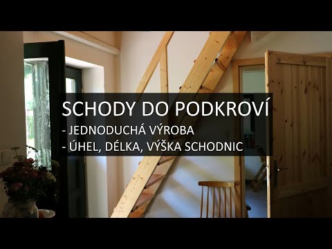 Video: Schody na kovovom ráme: výrobné prvky