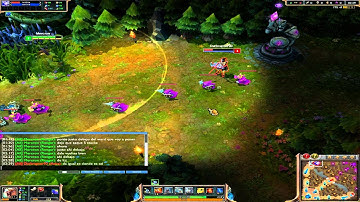 Rengar Leap+flash demonstration