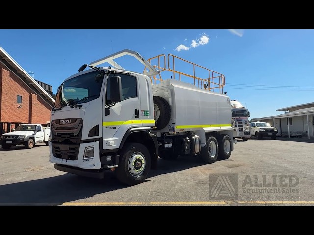 2025 Isuzu FVZ 260-300 14000L Water Truck | 360° Walkaround