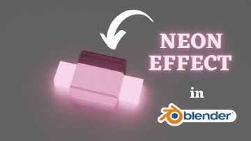 Neon/Bloom effect on blender (TUTORIAL) in 1 min