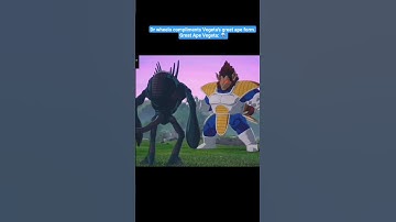 Dr wheelo seems interested in Great Ape form of the saiyan. # db sparking zero.