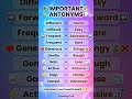 10 Important Antonyms You Must Know 📚🔥 | Improve Your English Fast!