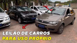 O MELHOR LEILÃO PARA COMPRAR CARROS PARA USO PRÓPRIO!