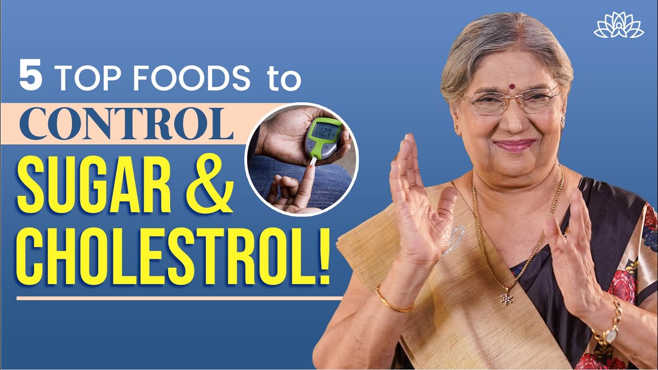 5 Best Foods That Help Lower Cholesterol & Sugar A Natural Way to