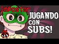 🩸JUGANDO con VOSOTROS🩸|SUB=sales en pantallita | AMONG US ESPAÑOL | AMONG US GAMEPLAY | MAPAXE