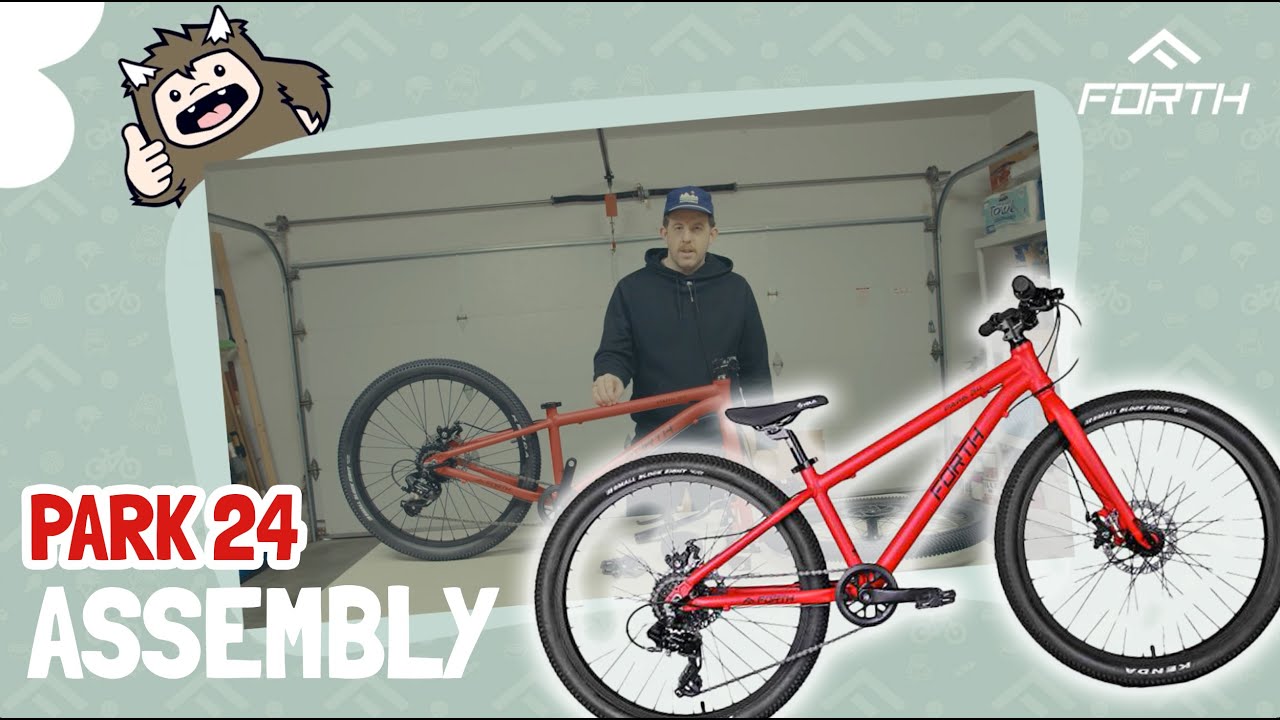 Forth Park 24 Bike Unboxing & Assembly Guide - YouTube