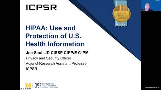 HIPAA: protection and use of US health information