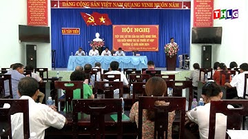 Đại biểu HĐND tỉnh và thị xã tiếp xúc cử tri xã Tân Tiến