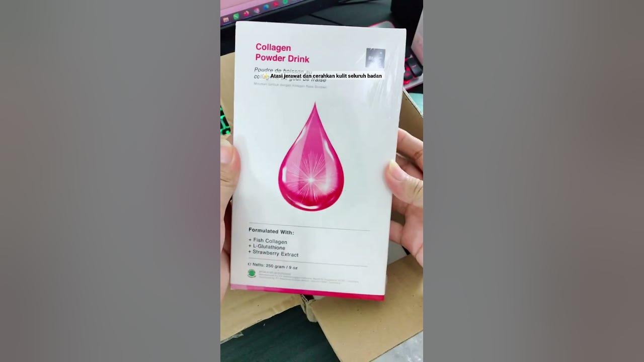 Cobain collagen drink dari beaudelab #shorts