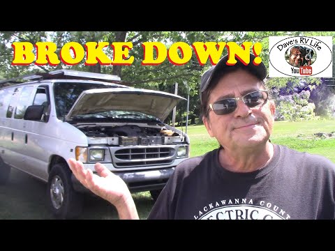 Easy Fix To - My Van Won't Start & DIY Tire Carrier Rack - Vanlife or RV Life