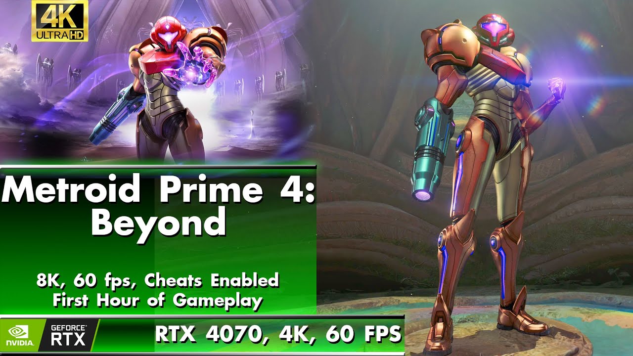 Metroid Prime 4 Beyond - 8K, Cheats Enabled, First Hour