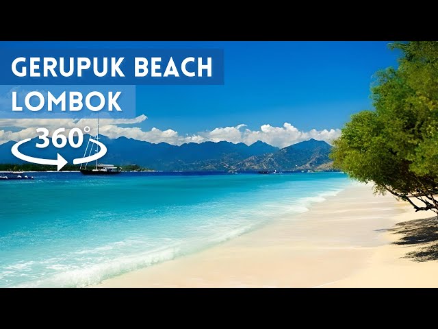 Travel in Gerupuk Beach, Lombok, Indonesia (360° VR) class=