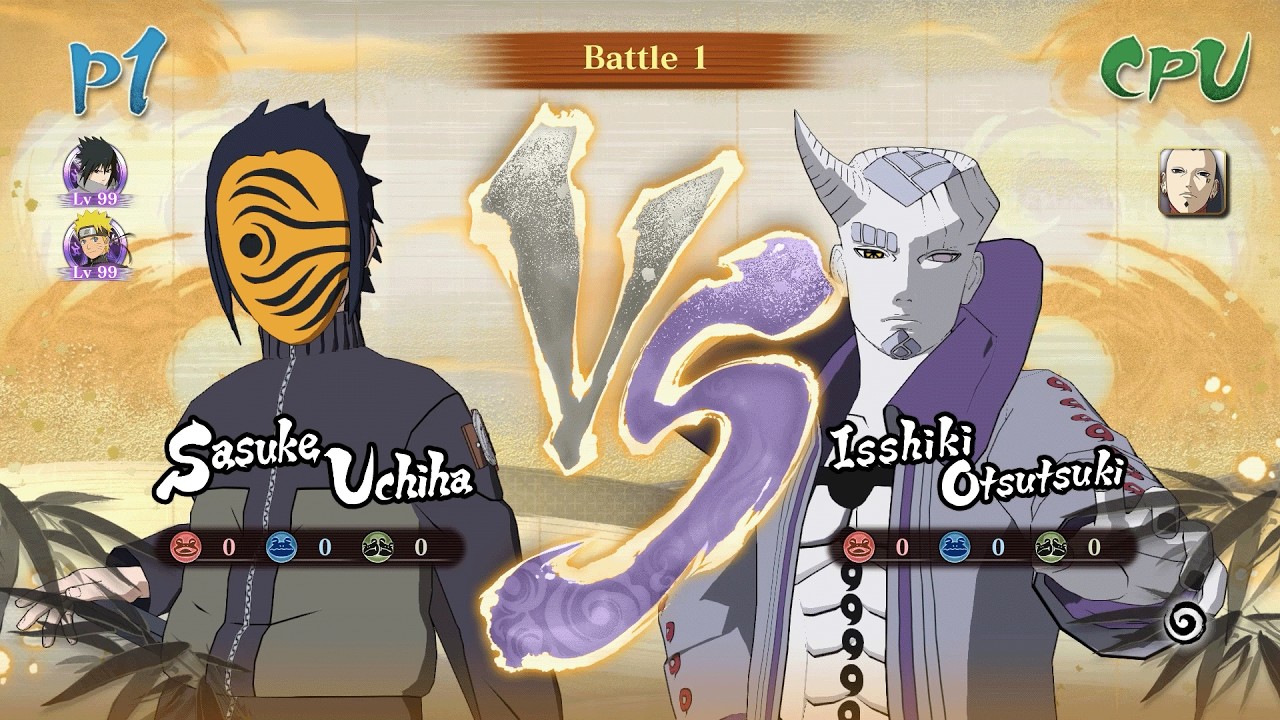Naruto x Boruto Ultimate Ninja Storm Connections Sasuke vs Isshiki