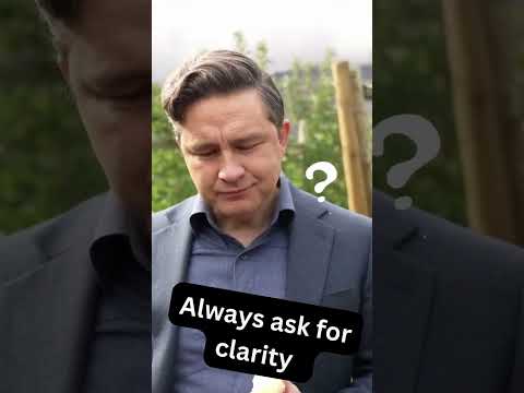 Pierre Poilievre calmly dismantles loaded questions while eating an apple