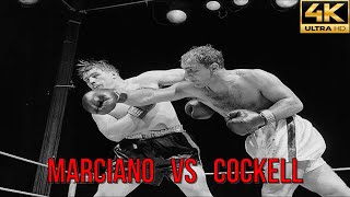 Rocky Marciano (USA) vs Don Cockell (UK) | KNOCKOUT Fight | 4K Ultra HD