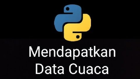 Getting Weather Data with Python