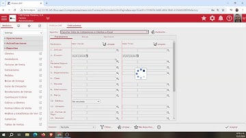 ERP en Nube:  Como Exportar Data de Cotizaciones de Clientes a Excel en eFactory Software ERP