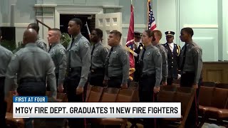 Montgomery fire department graduates new class
