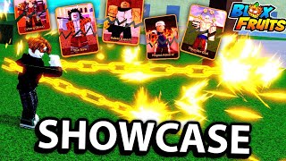 DIVINE ART SHOWCASE COMPLETO VS TODOS OS BOSSES BLOX FRUITS!