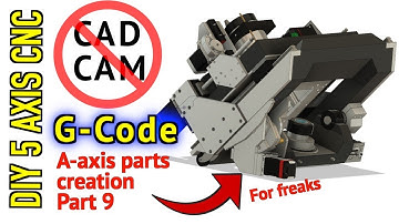 Building The 5-Axis CNC Machine in a Small Room: A DIY Journey. (part9)