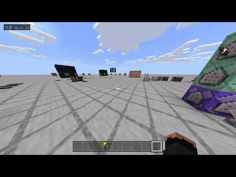 [Minecraft]コマンドで遊んだり