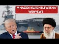 TRUMP AIONYA IRAN MUDA UNAZIDI KUISHA NJOONI CHINI TUZUNGUMZE KUHUSU NYUKLIA ZENU