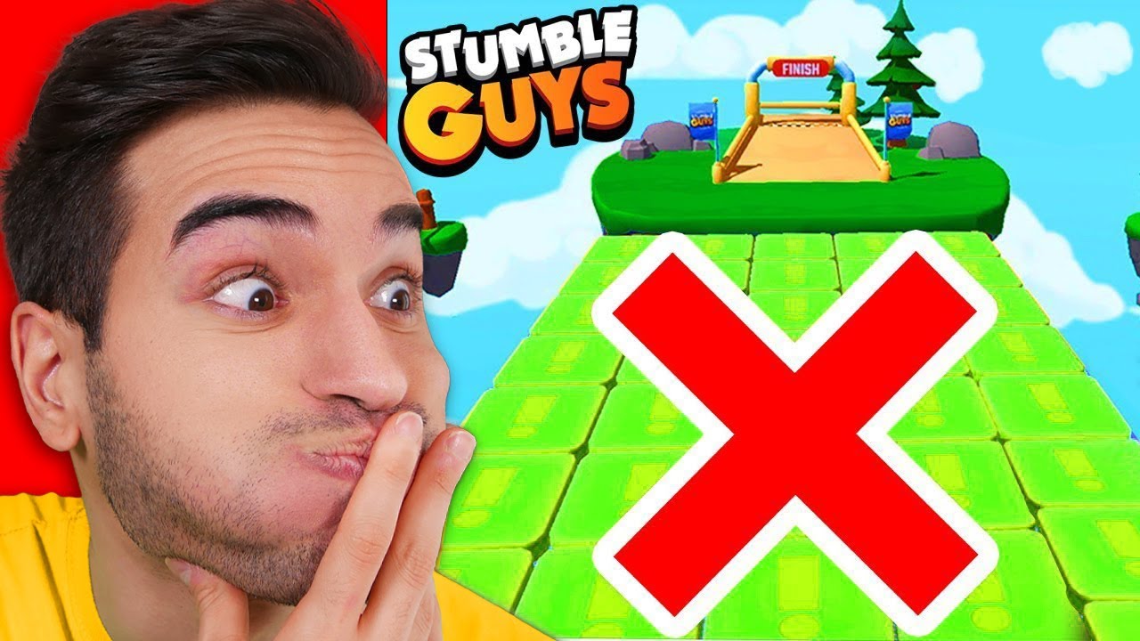 VINCO SENZA TOCCARE IL VERDE SU STUMBLE GUYS