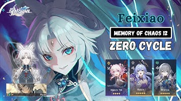 E0S1 Feixiao MOC 12 | 0-Cycle | Honkai: Star Rail | Ver. 2.4