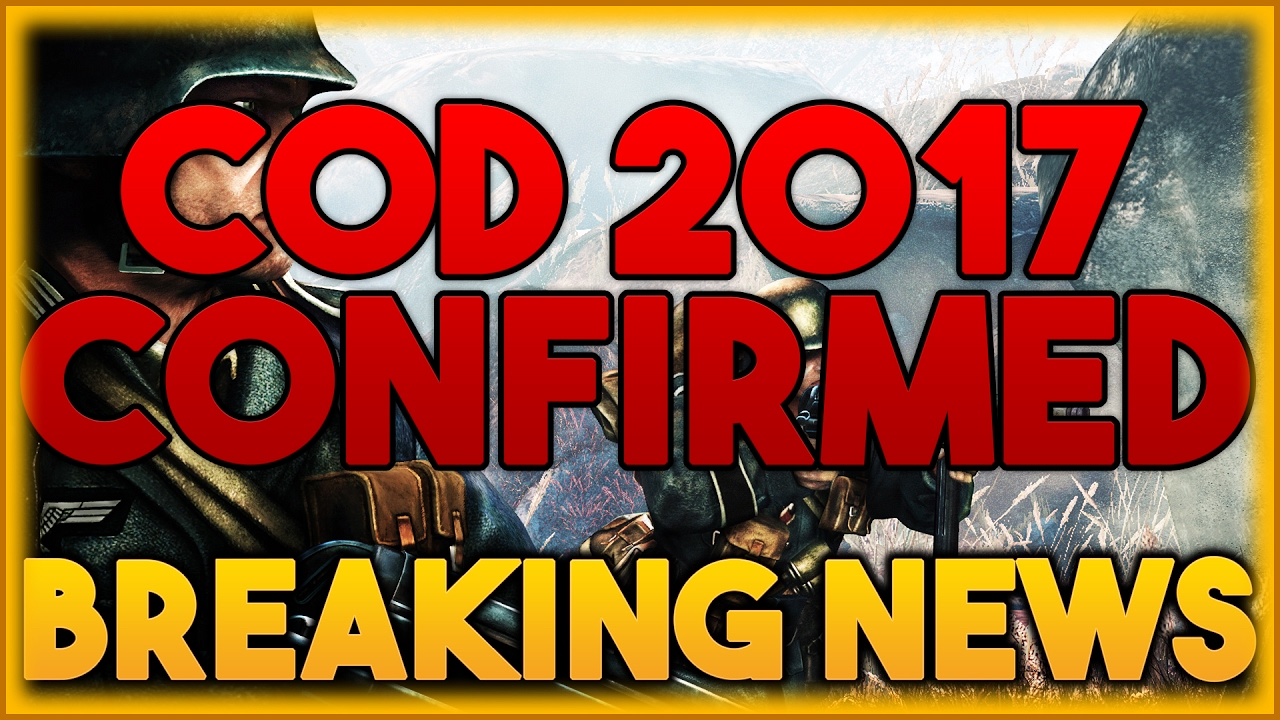 BREAKING NEWS CALL OF DUTY 2017 IS GOING TO BE BOOTS ON GROUND, NEW COD ...