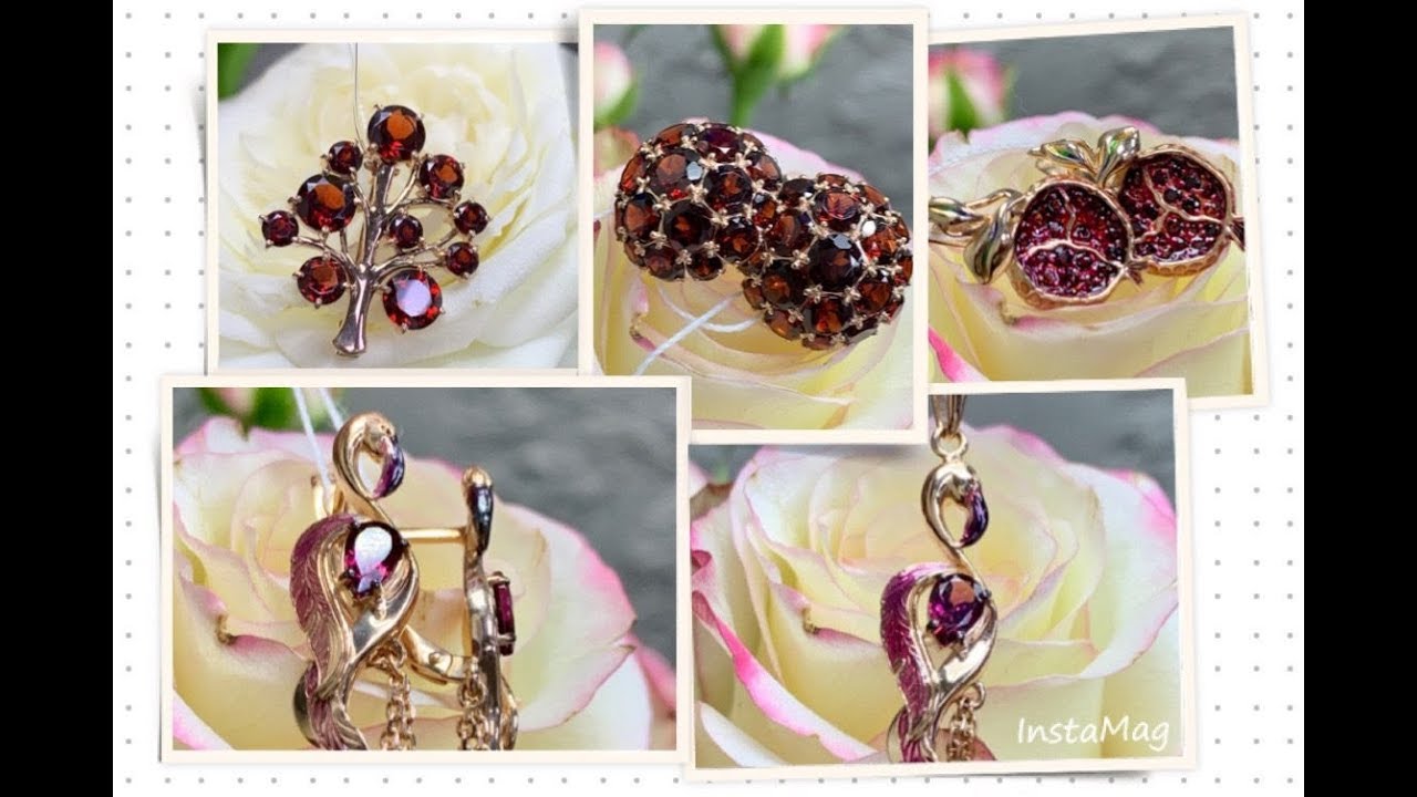 ГРАНАТ 🌹 и его разновидности 🌹 Энциклопедия Ювелирных Камней 🌹 Чарующие Самоцветы 🌹🌹🌹
