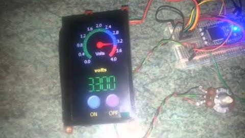 Mbed with 4D Systems uLCD-43 capacitive touch 4.3