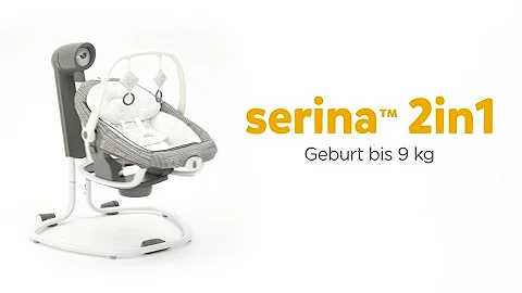 Joie Serina 2in1 | elektrische Babyschaukel ab Geburt bis 9 kg