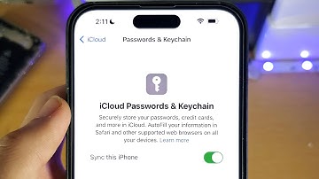 ANY iPhone How To Access iCloud Keychain!