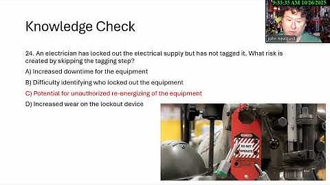 Daily Quiz ep25 Lockout  October 31 2025 BCSP